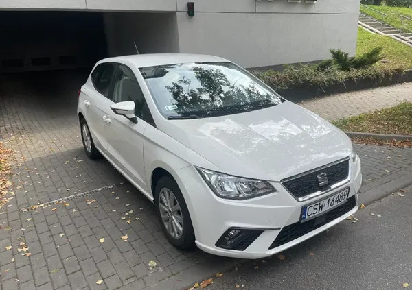 seat ibiza kujawsko-pomorskie Seat Ibiza cena 42900 przebieg: 42744, rok produkcji 2018 z Świecie